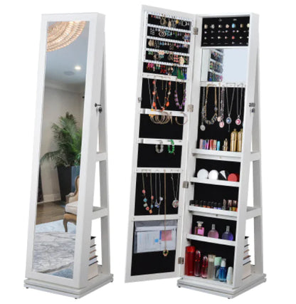 Rotating Jewelry Mirror